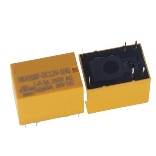 Relais HK4100F 12V 3A à 6 broches pour commutation stable 250VAC