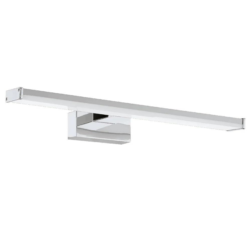 Britalia LED Chrome & Silver Bathroom Modern Picture & Mirror Wall Light | 40cm Wide | 900 Lumens | 4000k Neutral Cool White | IP44 Rated | Suitable for Outdoor Use | 25000 Hours Use