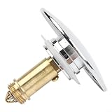 Compatibilité polyvalente : avec un filetage supérieur de M8 et un filetage inférieur de M16 x 5, ce boulon est conçu pour s'adapter à la plupart des éviers, baignoires, lavabos, etc. Le clic d'évier avec filetage M8 est également compatible avec la plupart des boulons à ressort.