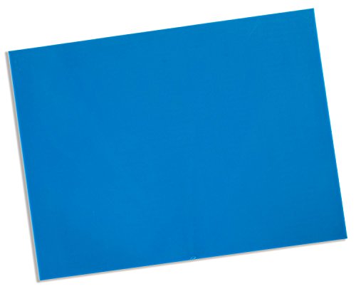 Rolyan Cedarburg 76591 Splinting Material Sheet, Aquaplast-T Watercolors, Electric Blue, Solid, Single Sheet, 1/16" x 18" x 24" Size