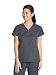 Grey's Anatomy Women's 3 Pocket V-Neck Tonal Stitch Scrub Top