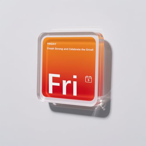 Imanes cuadrados para refrigerador, set 7 piezas miniatura 7