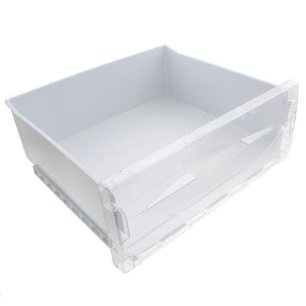 Tiroir supérieur (412 x 350 x H160 mm) partie congélateur pour réfrigérateur, congélateur Indesit - C00507283