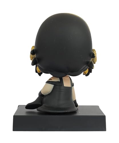 Image of Daiyamondo Super Hero Anime Polyvinyl Chloride Action Figure Bobble Head for Car Dashboard Office & Study Table Decoration for Everyone (Spy Black Girl),9 X 7.5 cm