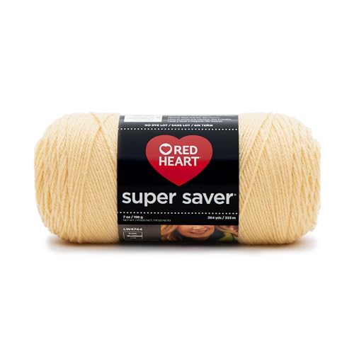 RED HEART Super Saver Yarn, Cornmeal