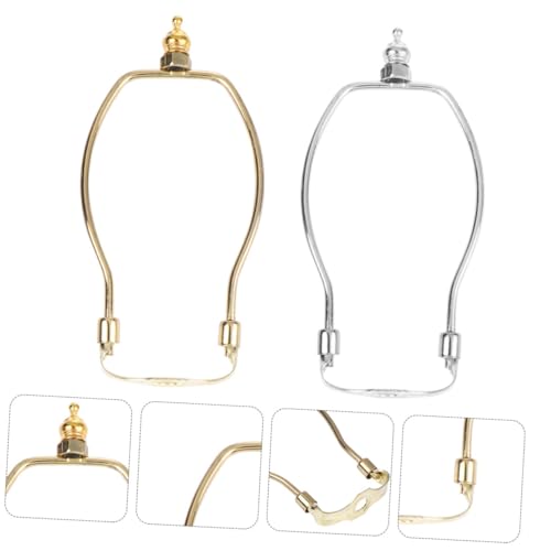 Soporte Duradero de Cromado y Dorado para lámparas 6
