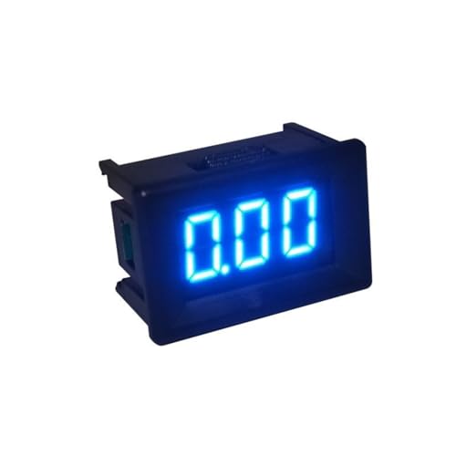 Ampèremètre DC YB21C numérique LED bleu pour éviter les erreurs de lecture analogique