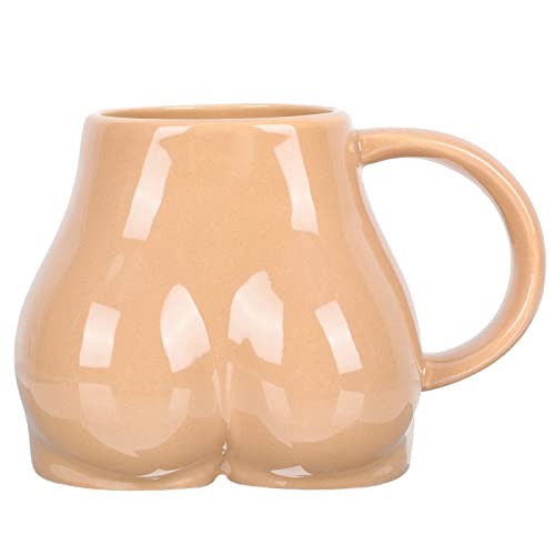 Jojofuny 4D0Q121056V1X7ME9Z 1Pc Creative Butt Shaped Mug Ceramic Water Cup Coffee Milk Cup Desktop Decor cover