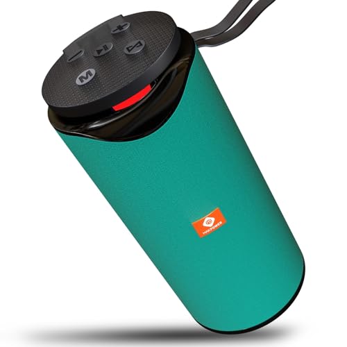 Image of MAKPOWER BEAT Box 10W Bluetooth Speaker - Wireless, Portable, Premium Bass, 4 Hours Playtime, Built-in Mic, TF /USB Support - Perfect for Outdoor, Home, Travel & Parties (Green)
