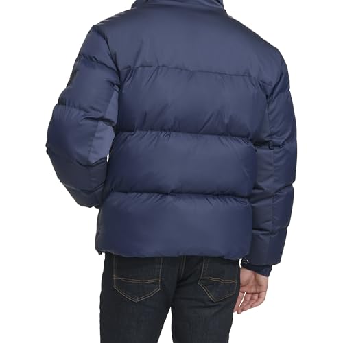 Image of Tommy Hilfiger Men's Mixed-media Puffer Jacket