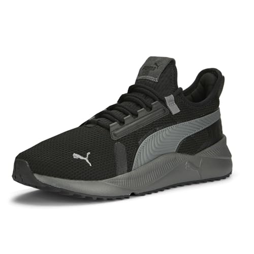 PUMA Mens Pacer Future Street Knit Lace Up Sneakers Shoes Casual - Black - Size 7.5 M2