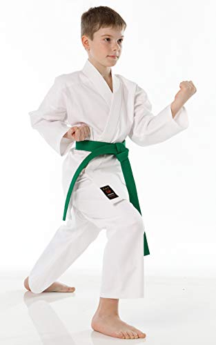 Tokaido Unisex Jugend Shoshin Karateanzug, weiß, 150