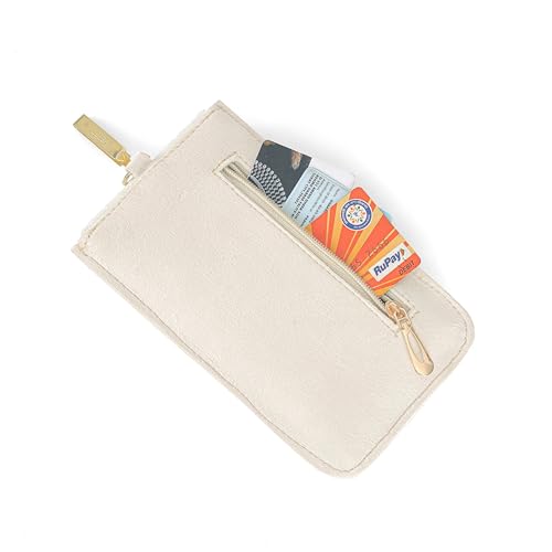 Image of J I ACCESSORIES Velvet Saree Clutch Mobile Pouch Waist Clip Ladies Purse Gift For Women