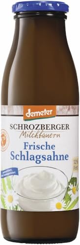 Schrozberger Milchbauern Bio Schlagsahne (6 x 0,50 l)