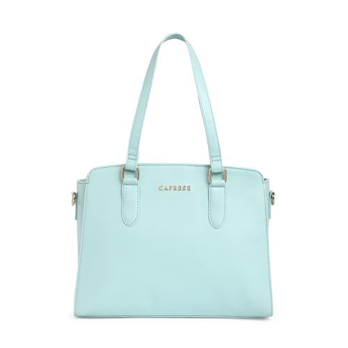 Image of Caprese Jolie Satchel Medium Bag for Women With Adjustable & Detachable Strap, Multiple Compartments & Zip Closure | Versatile Shoulder, Crossbody & Handheld Bag for Work,Travel & Everyday Use