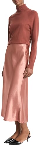 Vince Women's Shaped Hem Slip Skirt W/Lingerie Elastic2