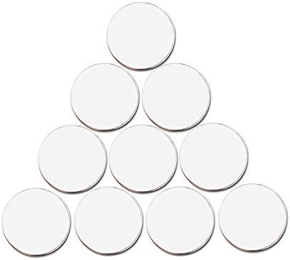 Blank Golf Ball Marker in 24mm, Suit for Custom Printing, Pack of 10 (White) image 4