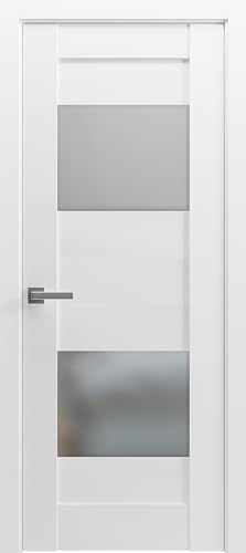 Solid French Door Opaque Glass 2 Lites 28 x 84