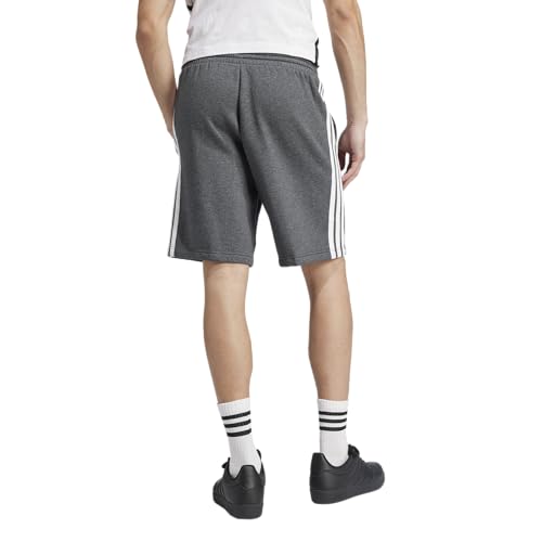 adidas Men's Essentials 3-Stripes Fleece 9-inch Shorts4