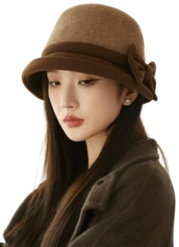 Classic Felt Fedora Hat for Women 2025 Fall Winter Soft