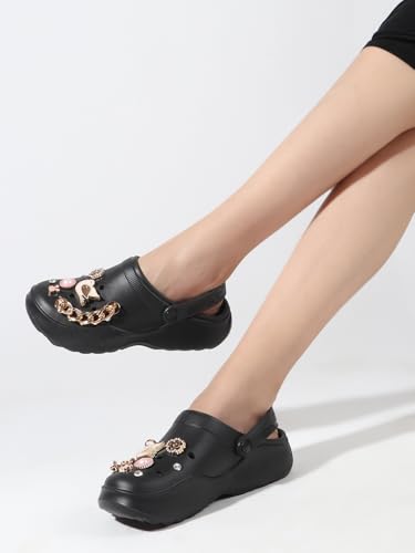 Image of Sukun Womens Sukun BRD 1193 Women's Clogs /Sandals with Adjustable Back Strap Clog