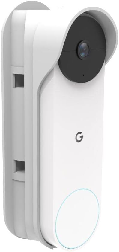 Anti-Theft Google Nest Doorbell Doorbell Door Holder, No-Drill Mo...