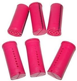Jumbo Concave Perm Rods Burgundy 1 3/8" Diameter 6 Rods Per Bag