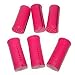 Jumbo Concave Perm Rods Burgundy 1 3/8" Diameter 6 Rods Per Bag