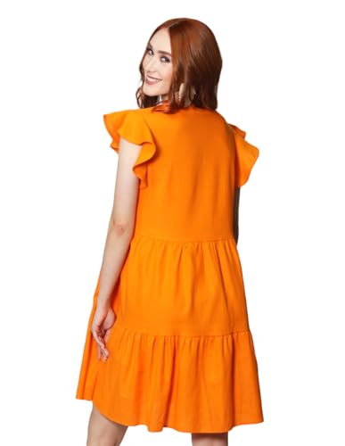 El mejor review de Vestido color salmón de esta semana. 8 Imagen adicional