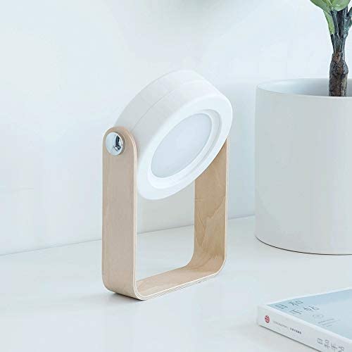 Veilleuse 3D pliable rechargeable par USB Lampe de table LED (couleur : A)