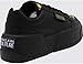 VERSACE JEANS COUTURE Womens Chunky Black Baroque Lowtop Sneakers-EU37
