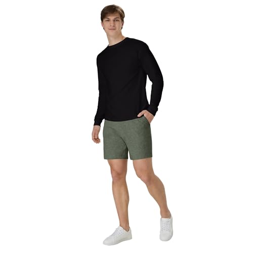 Image of Hanes Men's Shorts, Essentials Short with Pockets, Gym Shorts for Men, Men's Athletic Shorts, 7.5 inch