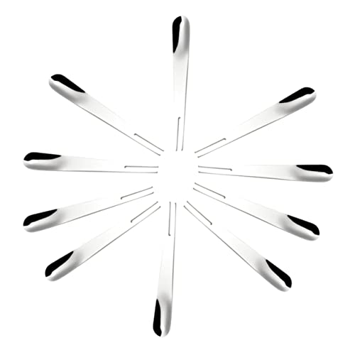 OFFSCH 24pezzi Forchetta Da Frutta in Acciaio Inossidabile Forchetta Da Insalata Per Famiglie Feste Ristoranti Case Hotel e Bar Leggera Compatta e Resistente