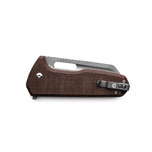 TRUE CEJA Tanto Flipper Knife - Everyday Carry, EDC, 3.7