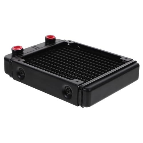Radiador de refrigeración por agua de aluminio G1/4 para vehículos eléctricos y GPU de PC