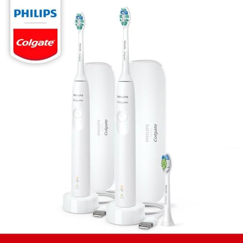 Escova Eletrica Philips Colgate SonicPro 35 2 unidades