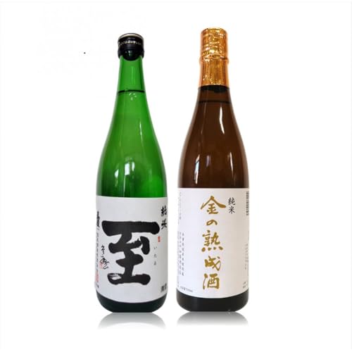 金継×金鶴 純米 金の熟成酒&真稜純米至