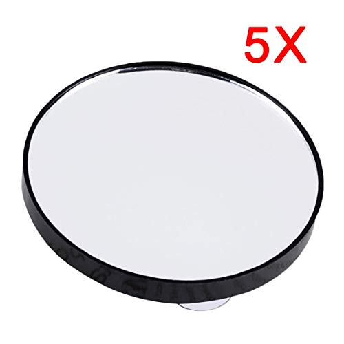 Vanity Makeup Mirror Magnifying Mirror with Two Suction Cups Cosmetics Tools Round Mirror Bathroom Mirror 5X 10X 15X