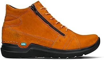 Wolky Why Womens Comfort Ankle Boots - Lightweight PU Outsole - Outside Zipper for easy Entry - Fully Adjustable - Removable Anatomically shaped Footbed - Nubuck - Leather Lined - Made in portugal