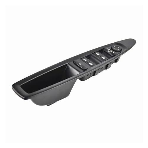 Interrupteur de lève-vitre pour Citroën C4 2004-2011 commande noire 6554.HA