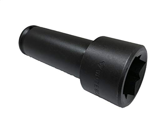 WHITE USA-LINEMAN SOCKET 1 2 Drive x 1 x 1-1 8 4pt & 1-1 8 6pt x 5 O.A.L.