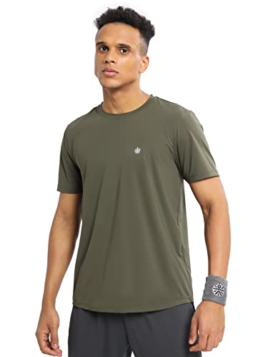 Image of CULT Solid Active Tshirt with Logo