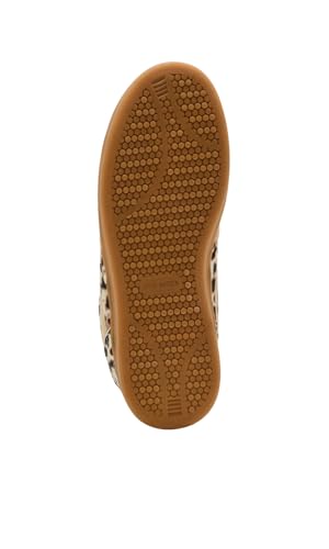Steve Madden Women's Women's Madrid Sneaker, Leopard/Bone, 9.5