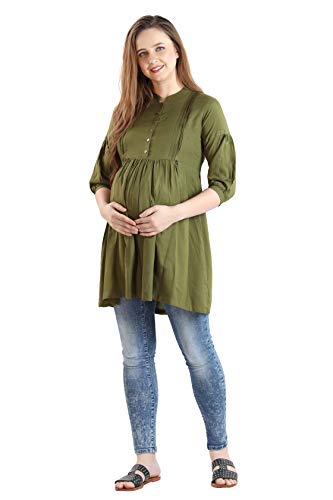 Image of AV2 Women's Cotton Regular Fit Maternity Maternity Wear
