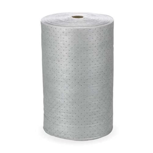 Image of Oil-Dri Sorbent Roll, 56 gal, 30 in x 150 ft, Universal, Gray, Polypropylene L90901-1 Each