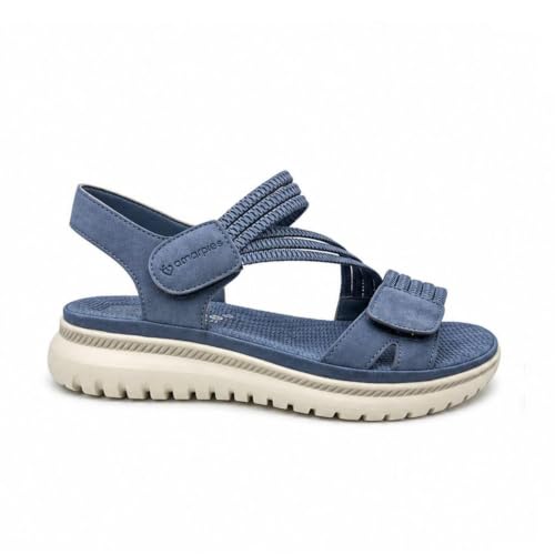 Sandalias deportivas para caminar Amarpies, calzado cómodo de mujer para verano