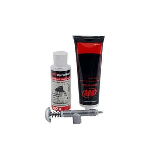 Ingersoll Rand 115-LBK1 Composite Housing Impact Wrench Care Kit includes 10Z4 oil, 4 oz 115 grease, and grease gun