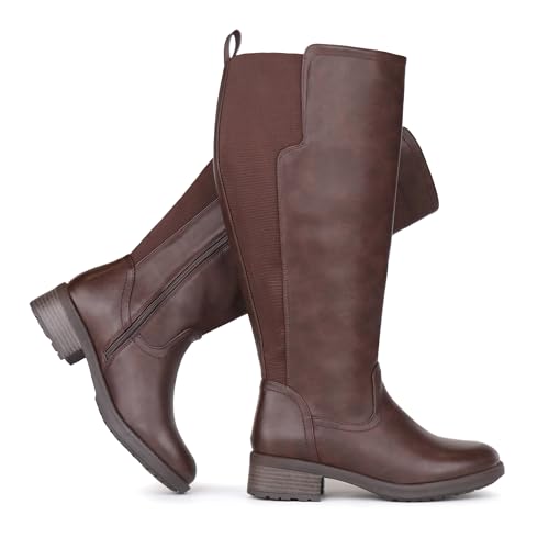 Chicblooms Extra Wide Calf Side Zipper Boots