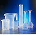 Corning 3022P-100 Single Metric Scale Reusable Graduated Cylinder with Funnel Top, 100 mL