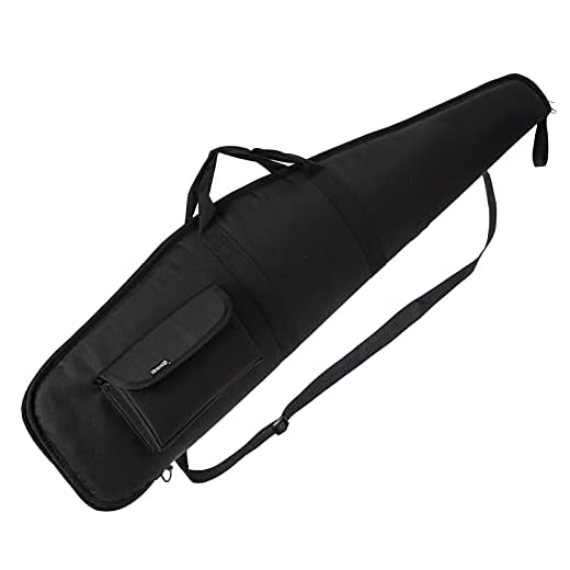 G GATRIAL Soft Rifle Cases Long Single Gun Bag Outdoors Range Hunting Shooting Firearm Transportation Cases with Foam Padding Classic Carry Bag Black 44"